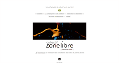 Desktop Screenshot of collectifzonelibre.com